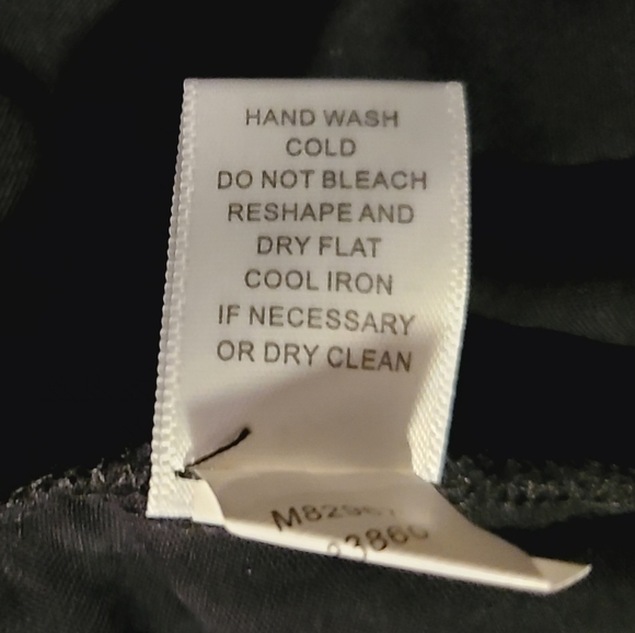 Spense Women's Black Lace 3/4 Sleeve Viscose Top Plus Sz 1X - Picture 6 of 6